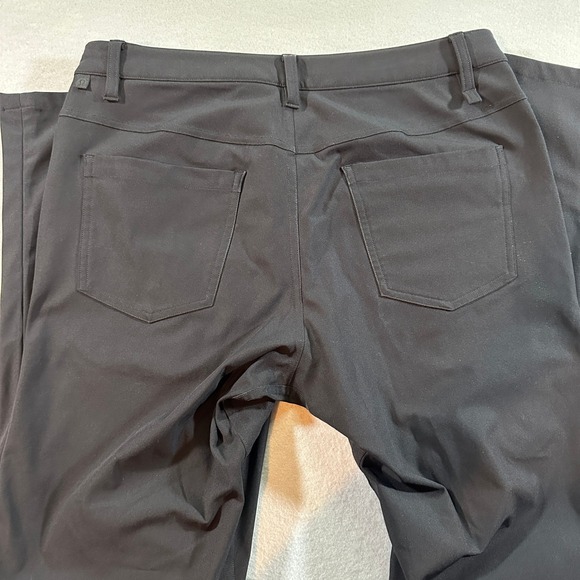 Lululemon Men’s ABC Pants Black Slim Fit Stretch Technical Trousers Size 30 - Picture 9 of 11